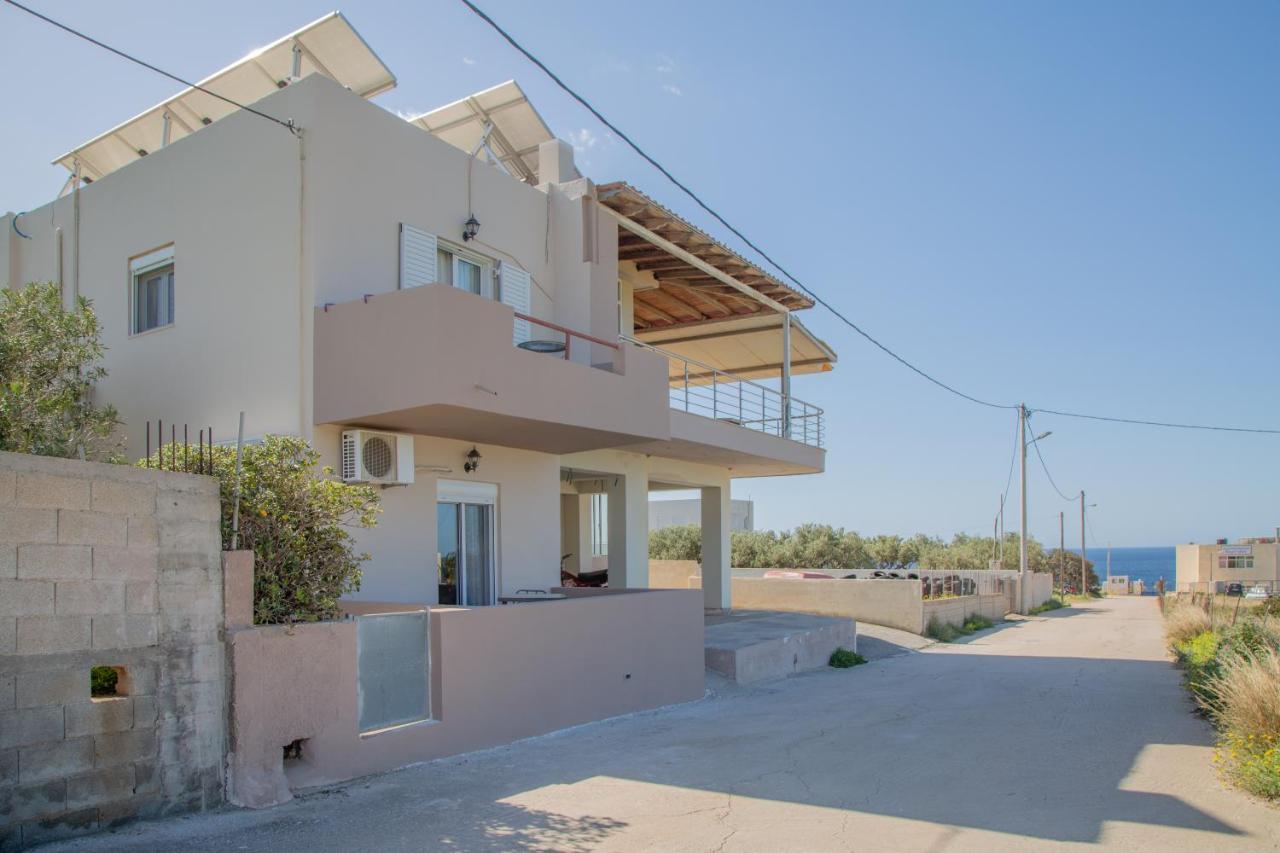 شقة Studio Athena With Panoramic View Of Makrygialos Pilalímata المظهر الخارجي الصورة