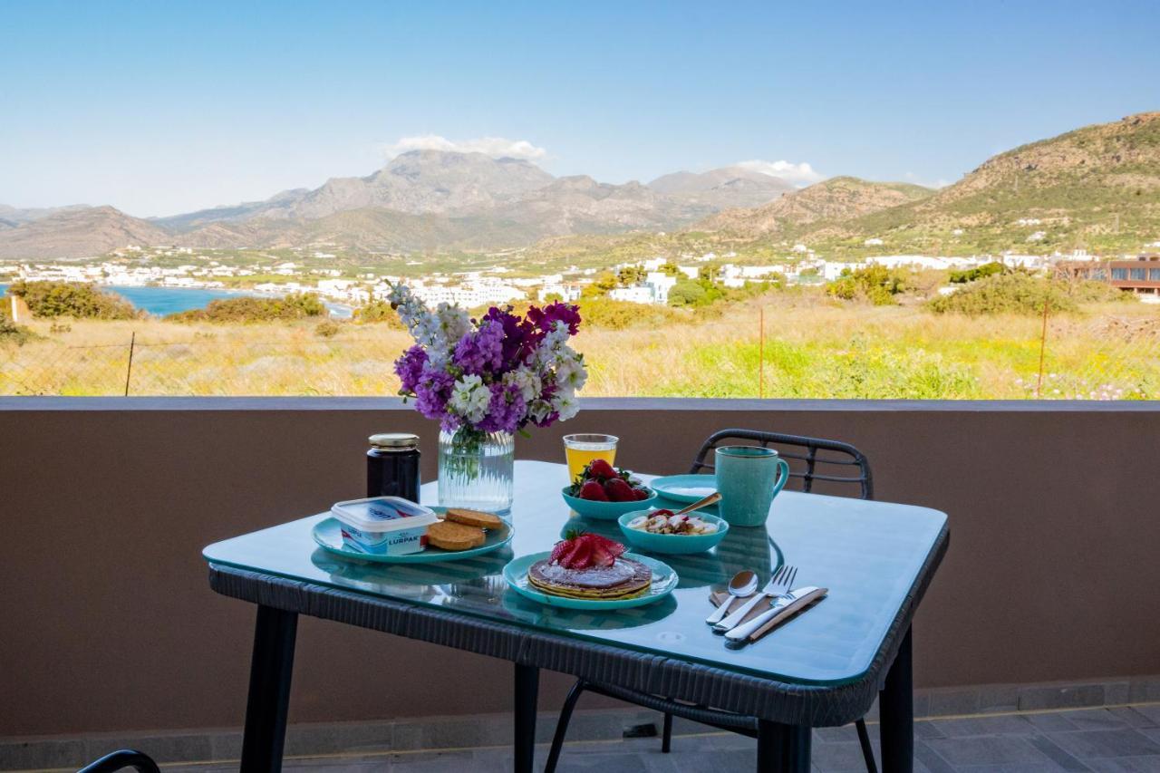 Studio Athena With Panoramic View Of Makrygialos Pilalímata المظهر الخارجي الصورة