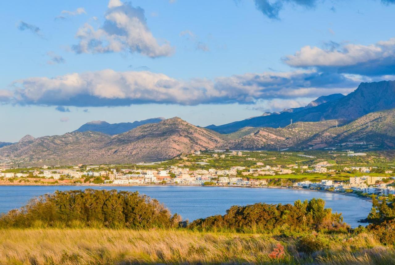 شقة Studio Athena With Panoramic View Of Makrygialos Pilalímata المظهر الخارجي الصورة